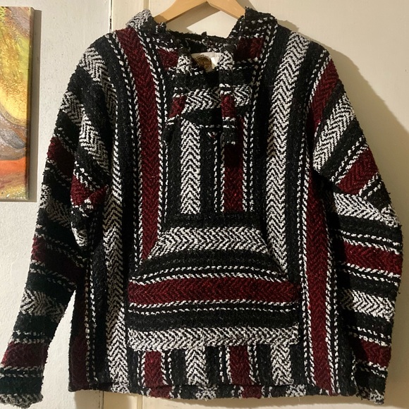 Earth Rags large Baha style hoodie - Picture 1 of 3